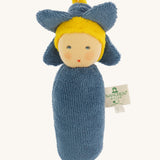 Nanchen Flower Rattle Doll - Forget Me Not