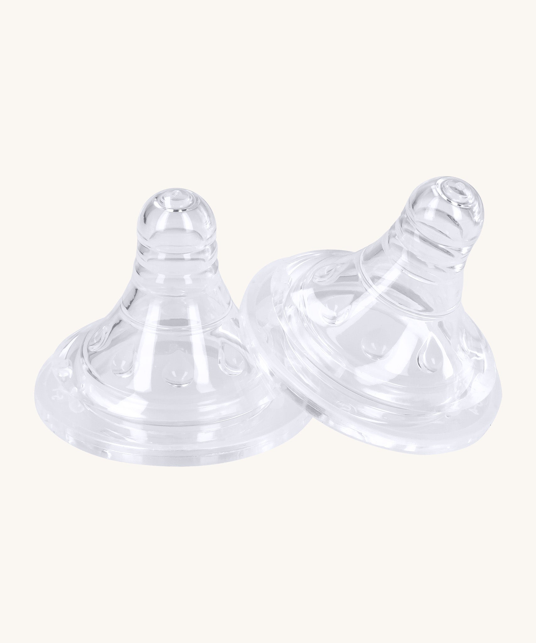 Lola & Lykke Nipple Teats 2-Pack. None collapsible with an  anti-colic vent