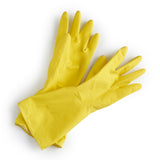 Ecoliving Natural Latex Green Rubber Gloves