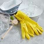 Ecoliving Natural Latex Green Rubber Gloves