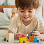 PlanToys Wooden Cityscape Blocks