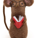 The Makerss - Small Reading Mouse Needle Felt Kit