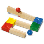 Nic Cubio Wooden Marble Run Starter Set