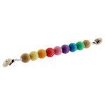 Nic Rainbow Wooden Pram Chain