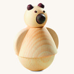 Nic Natural Wooden Wobble Bear