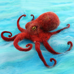 The Makerss - Small Octopus Needle Felt Kit