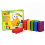 OkoNorm 6 Coloured Wax Crayon Blocks