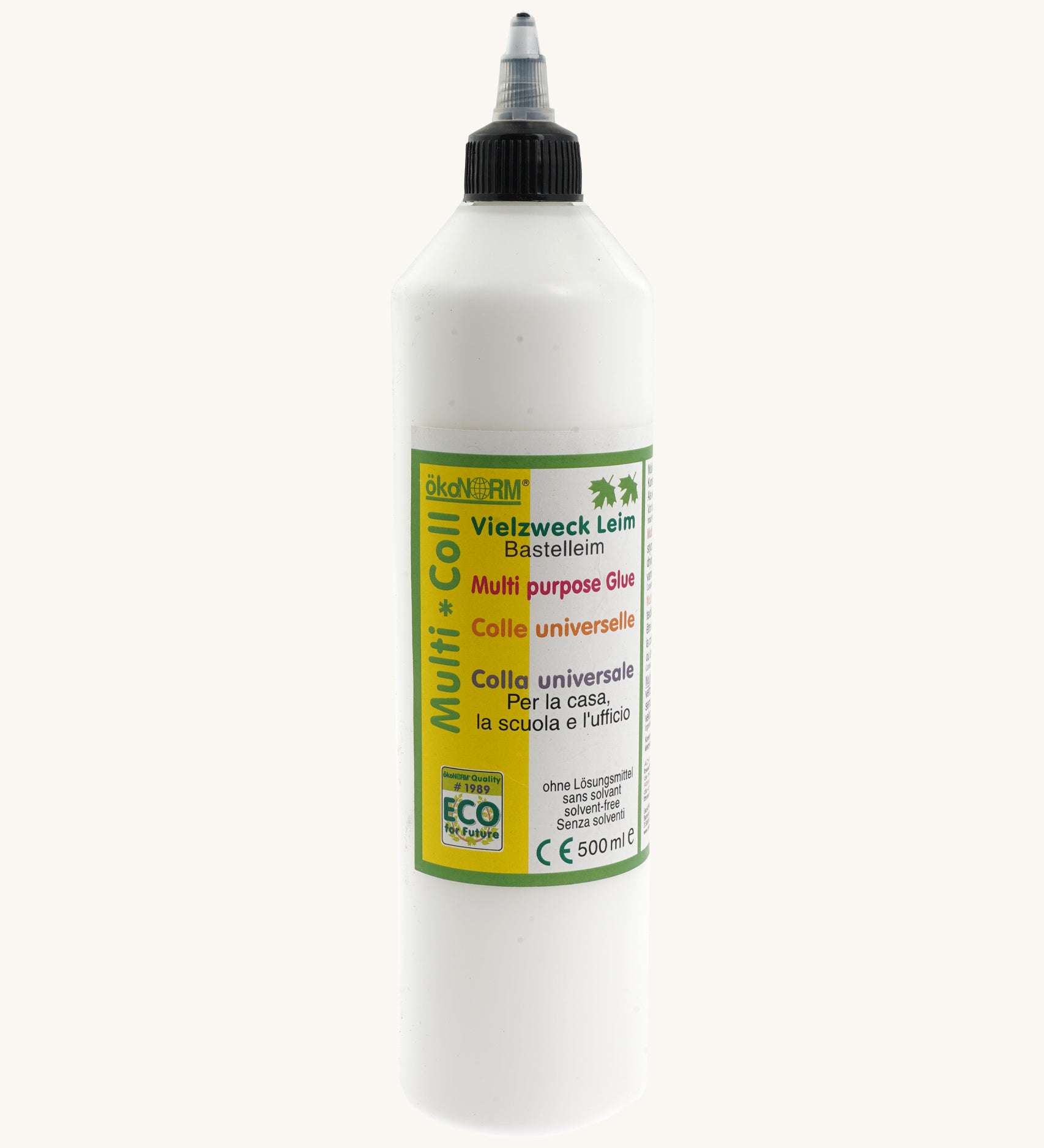 A large 500ml bottle of OkoNorm multi purpose glue. 