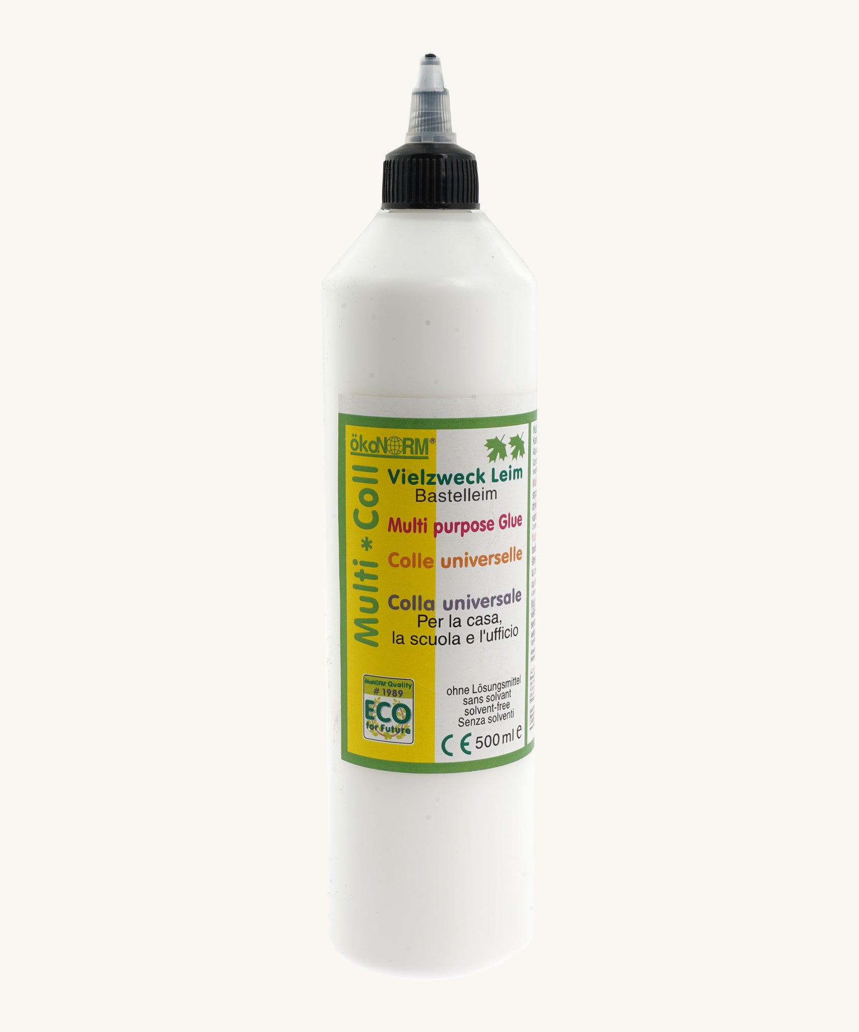 A large 500ml bottle of OkoNorm multi purpose glue. 