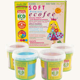 OkoNorm Play Dough Set - 4 Pastel Colours