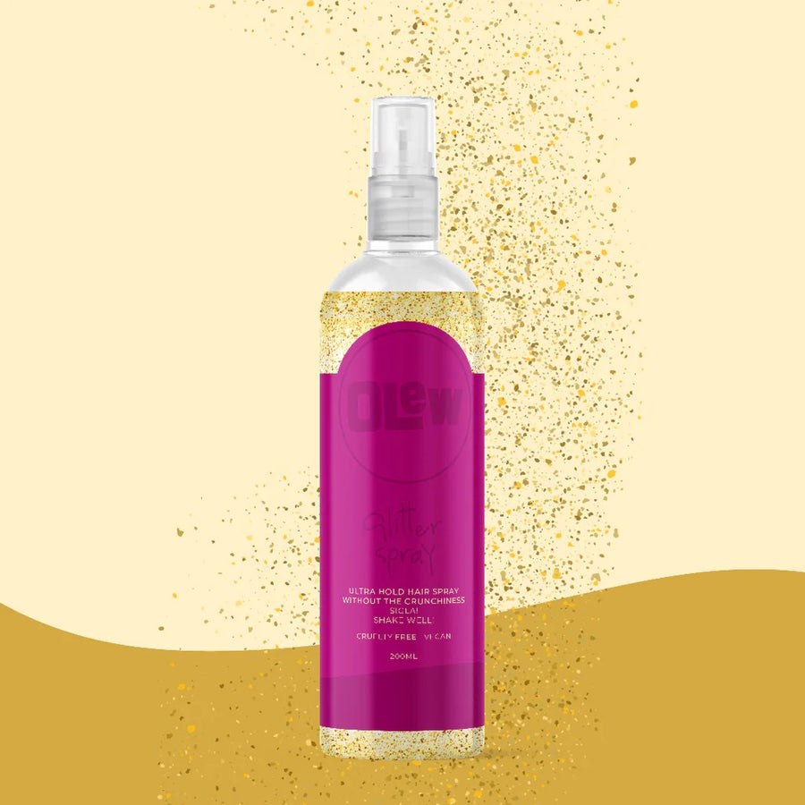 Olew Eco Glitter Hair Spray bottle