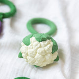 Oli & Carol Cauliflower Rattle Teether