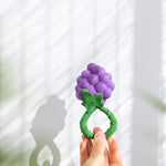 Oli & Carol Grape Rattle Teether