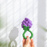 Oli & Carol Grape Rattle Teether