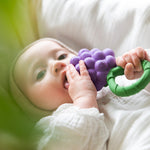 Oli & Carol Grape Rattle Teether