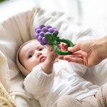 Oli & Carol Grape Rattle Teether