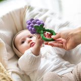 Oli & Carol Grape Rattle Teether