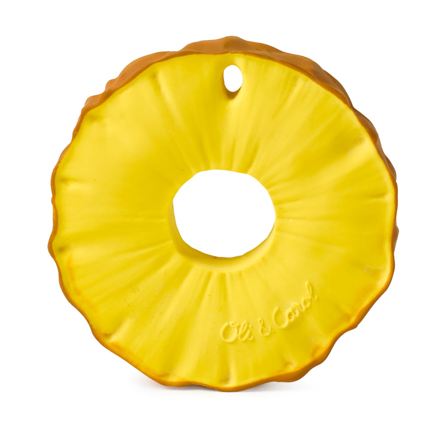 Oli & Carol Ananas the Pineapple natural rubber teether