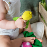 Oli & Carol John Lemon Mini Doudou Baby Teether