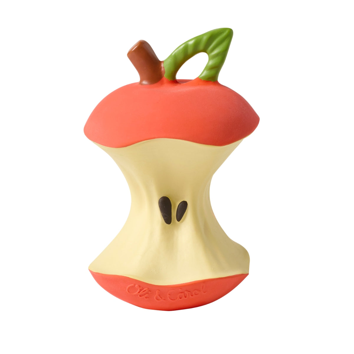 Oli & Carol Pepa the Apple natural rubber teether