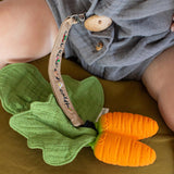 Oli & Carol Cathy the Carrot Mini Doudou Baby Teether