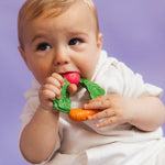 Oli & Carol Natural Rubber Veggie Teething Ring