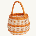 Olli Ella Berry Basket Orange Stripe