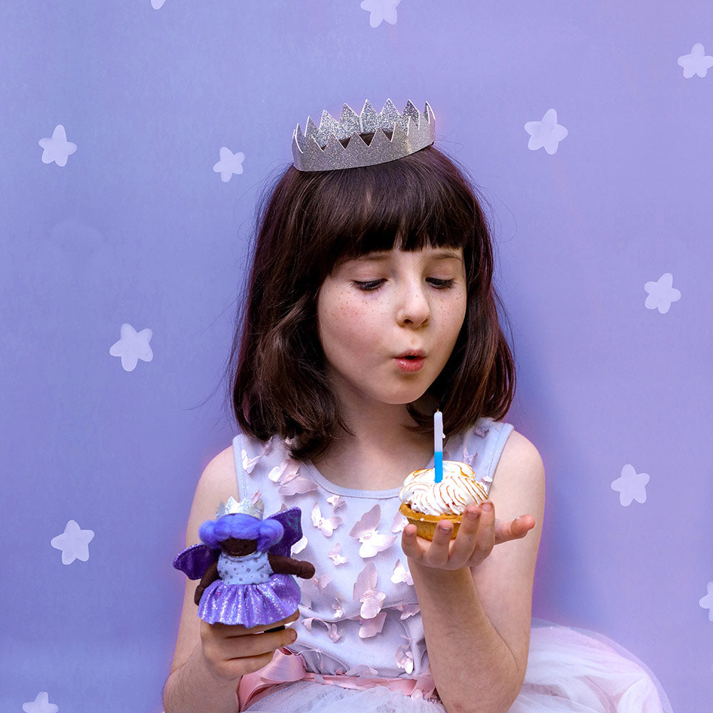 Olli Ella Holdie Folk fairy - Bluebell the birthday doll