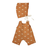 Olli Ella Dinkum Doll Rolo Romper Set - Fawn