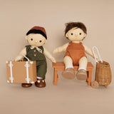 Olli Ella Dinkum Doll Travel Toggs - Mustard