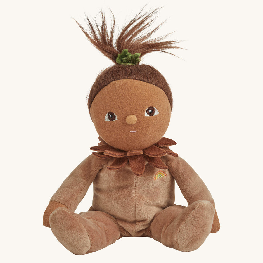 Olli Ella Dinky Dinkum Doll - Allie Acorn on a plain background.