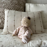 Olli Ella Lullaby Dozy Dinkum Doll - Luna is a baby doll with light brown skin