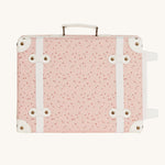 Olli Ella See-Ya Suitcase - Pink Daisies