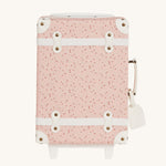 Olli Ella See-Ya Suitcase - Pink Daisies