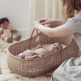 Olli Ella Lyra Rattan Moses Basket