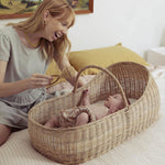 Olli Ella Lyra Rattan Moses Basket