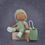 Olli Ella Mint Mini Doll Luggy