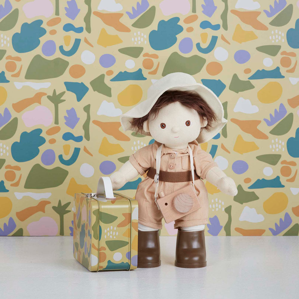 olli ella dinkum doll dressed in explorer pretend play pack