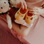 Olli Ella Dinkum Doll Shoes - Cream