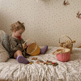 Olli Ella Small Blossom Basket - Berry