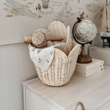 Olli Ella Rattan Lily Basket Set - Buttercream