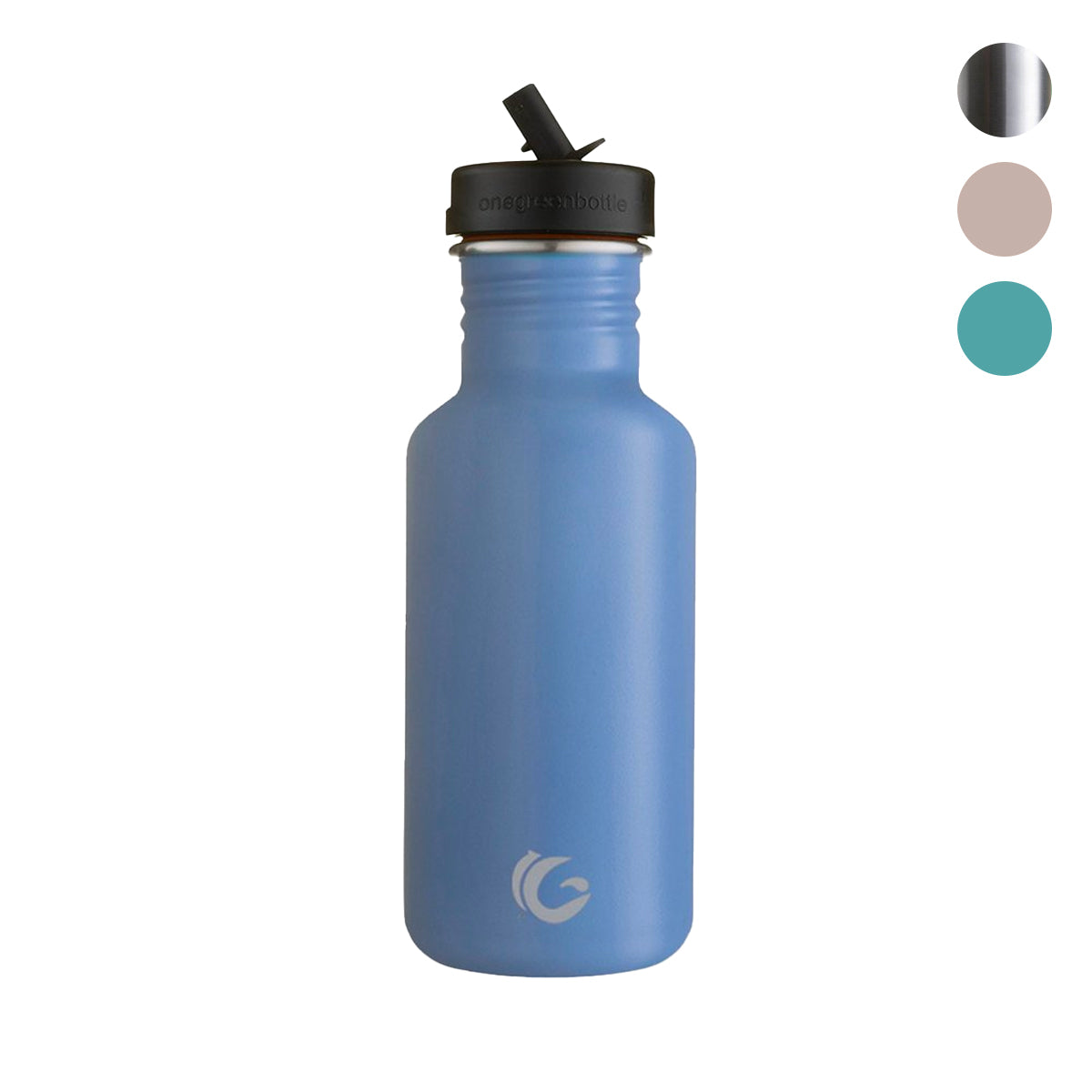 One Green Bottle eco-friendly plastic free 500ml drinks bottle on a white background