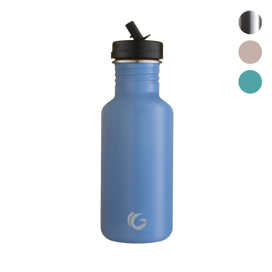 One Green Bottle eco-friendly plastic free 500ml drinks bottle on a white background