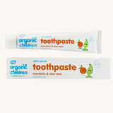 Organic Babies Toothpaste Mandarin & Aloe Vera