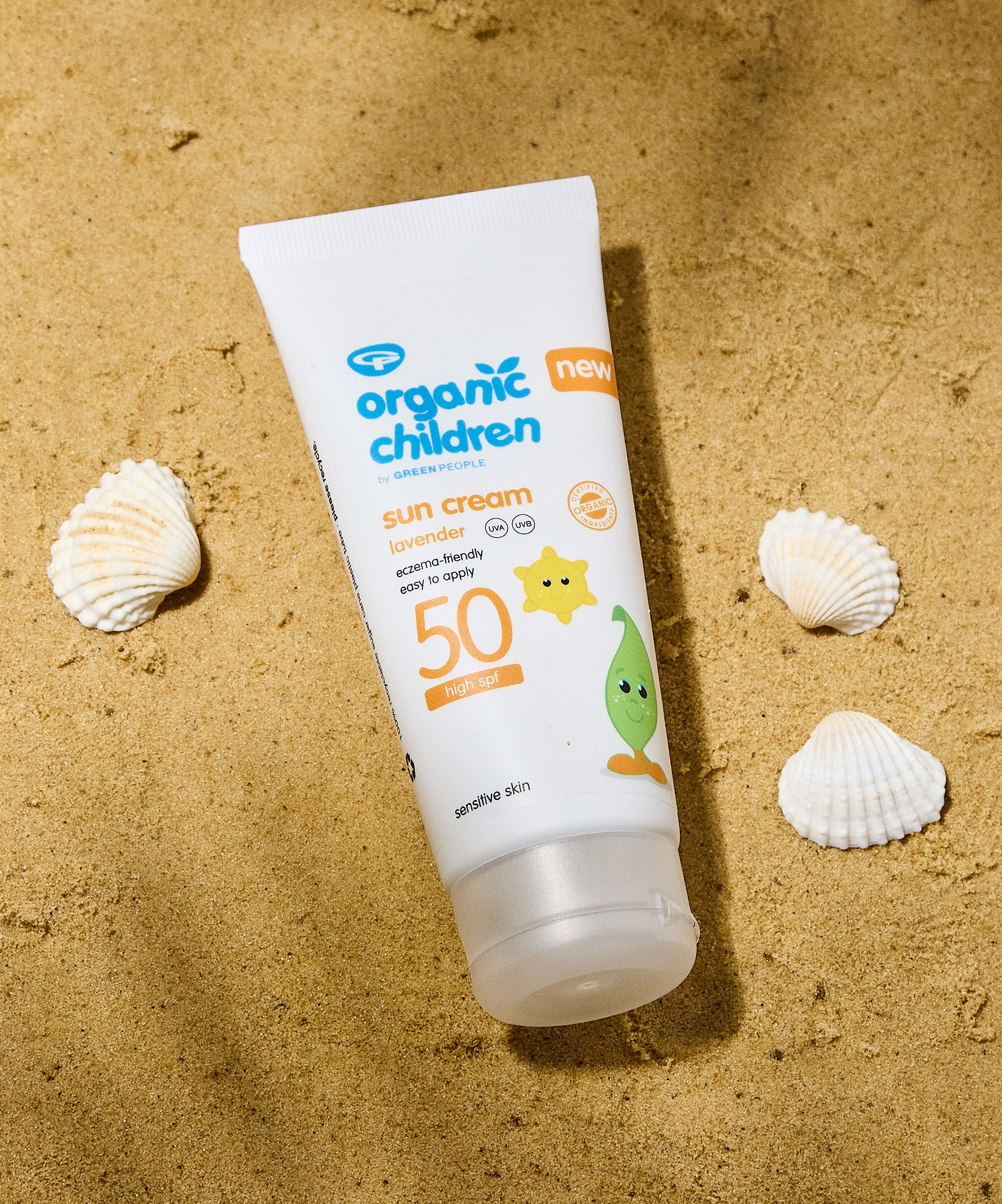 The Green People Organic Lavender Children Sun Cream SPF50 100ml