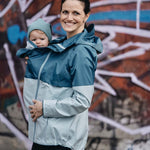 Mamalila Organic Aqua Babywearing Rain Jacket