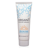 Organii Moisturising After Sun Cream 50ml tube, on a white background