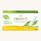 Organyc Cotton Tampons Regular 16 Pack