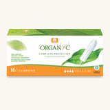 Organyc Cotton Tampons Super+ 16 Pack