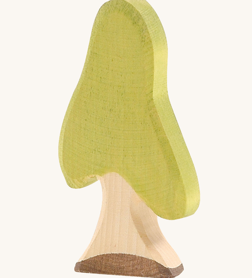 Ostheimer Birch Tree wooden toy figure on a plain background. 